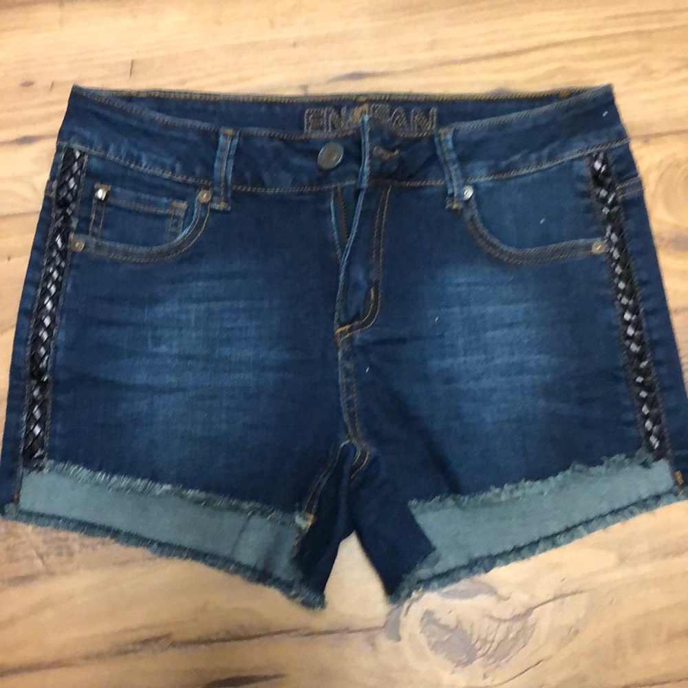Denim shorts